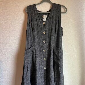 Mosaic - Womens Linen Dress
